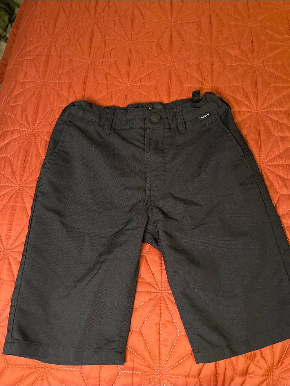 Hurley Navy Blue Nike DryFit Boys Size 10 Shorts